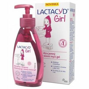 Omega Pharma Lactacyd Girl intim tisztító gél 200 ml kép