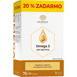 Aporosa Forte Omega-3 halolaj 700 mg 90 kapszula kép