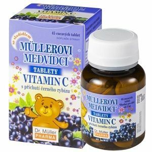Dr. Müller Pharma Müller's Macik® feketeribizli ízzel és C-vitaminnal 45 db kép