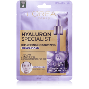 L'Oréal Paris Hyaluron Specialist feltöltő hidratáló textil maszk 28 g kép
