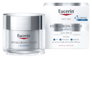 Eucerin Hyaluron-Filler Ráncfeltöltő nappali arckrém száraz bőrre 50 ml kép