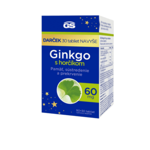 GS Ginkgo 60 mg magnéziummal ajándékcsomag 2023 120 db kép