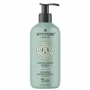 Attitude Upokojujúci šampón z ovsených vločiek pre domáce zvieratá 473 ml kép