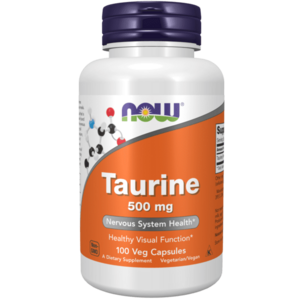 Now Foods Taurin 500 mg 100 kapszula kép