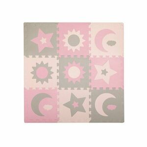 MoMi Nebe habtapi játszószőnyeg – Pink 90 x 90 cm kép