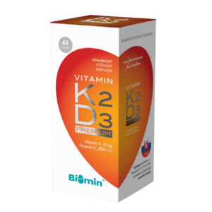 Biomin Premium K2- és D3-vitamin 60 kapszula kép