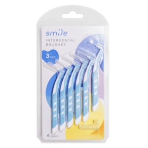Smile Fogköztisztítók 0, 6 mm - fogszabályozóhoz alkalmas 6 db kép