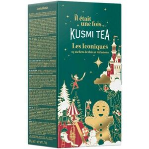 Kusmi Tea Karácsonyi ajándékkészlet 2023, Bio, 24 kép