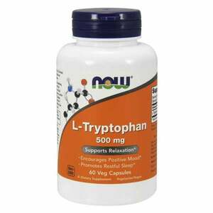 L-triptofán 500 mg - NOW foods kép