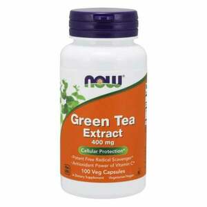 Zöld tea kivonat 400 mg - NOW Foods kép