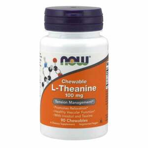 L-teanin 100 mg - NOW Foods kép