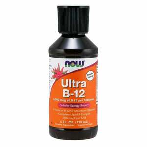 Folyékony B12-vitamin Ultra - NOW Foods kép