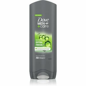 Dove Men+Care Extra Fresh tusfürdő gél testre és arcra 250 ml kép