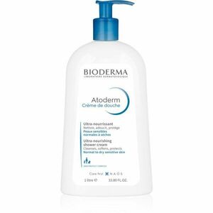 Bioderma Atoderm Shower Cream tápláló tusolókrém normáltól száraz és érzékeny bőrre 1000 ml kép
