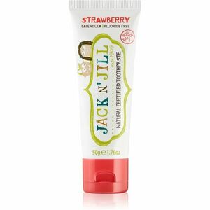 Jack N’ Jill Natural természetes fogkrém gyermekeknek íz Strawberry 50 g kép
