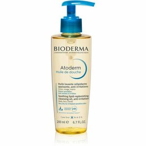 Bioderma Atoderm Shower Oil magasan tápláló és nyugtató tusfürdő olaj a száraz és érzékeny bőrre 200 ml kép