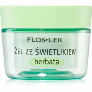 FlosLek Laboratorium Eye Care szemkörnyék ápoló gél szemvidítóval és zöld teával 10 g kép