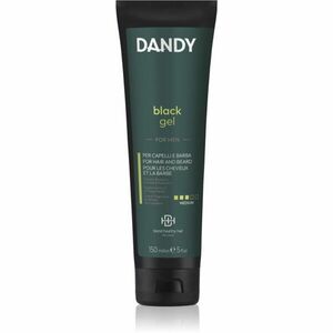 DANDY Black Gel fekete gél ősz hajra és szakállra 150 ml kép
