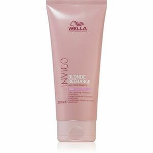 Wella Professionals Invigo Blonde Recharge hajszínélénkítő kondicionáló szőke hajra árnyalat Cool 200 ml kép