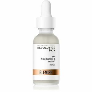 Revolution Skincare Niacinamide 10% + Zinc 1% szérum a kitágult pórusokra 30 ml kép