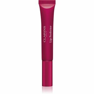 Clarins Lip Perfector Shimmer ajakfény hidratáló hatással árnyalat 08 Plum Shimmer 12 ml kép