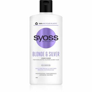 Syoss Blonde & Silver kondicionáló szőke és ősz hajra 440 ml kép