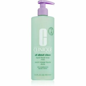 Clinique Liquid Facial Soap Mild folyékony szappan száraz és kombinált bőrre 400 ml kép