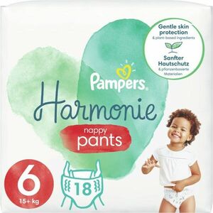 Pampers Harmonie Pants Size 6 nadrágpelenkák 15+ kg 18 db kép