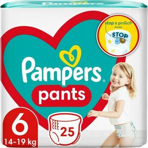 Pampers Pants Size 6 eldobható nadrágpelenkák 14-19 kg 25 db kép
