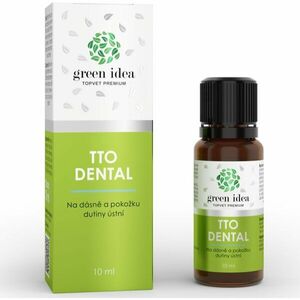 Green Idea Topvet Premium TTO DENTAL gyógynövényes készítmény ínyre és a szájnyálkahártyára 10 ml kép