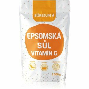 Allnature Epsom salt Vitamin C fürdősó 1000 g kép