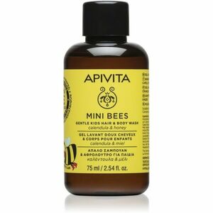 Apivita Kids Mini Bees sampon gyermekeknek hajra és a testre 75 ml kép
