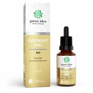 Green Idea Topvet Premium Organic plum oil szilvamagolaj hidegen sajtolt 25 ml kép