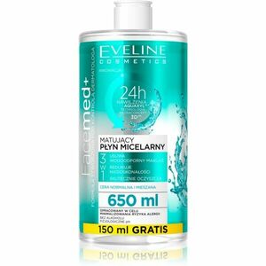Eveline Cosmetics FaceMed+ mattító micellás víz 650 ml kép