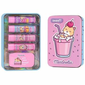 Martinelia Yummy Lip Care Tin Box ajakápoló készlet (gyermekeknek) kép