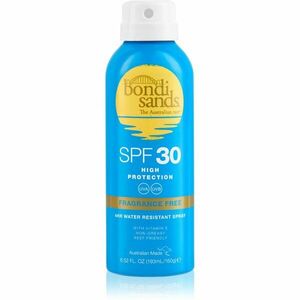 Bondi Sands SPF 30 Fragrance Free vízzel lemosható spray napozáshoz SPF 30 160 g kép