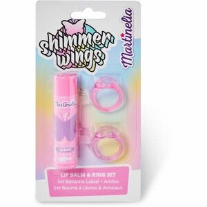 Martinelia Shimmer Wings Lip Balm & Ring Set szett (gyermekeknek) kép