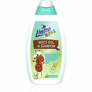 Linteo Kids Body Wash Gel and Shampoo gyermek tisztító gél és sampon 425 ml kép