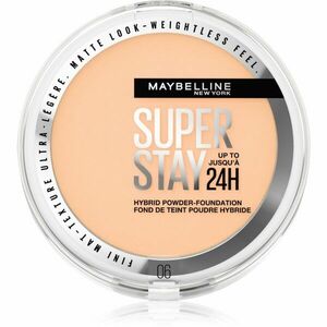 Maybelline SuperStay 24H Hybrid Powder-Foundation kompakt púderes alapozó matt hatásért árnyalat 06 9 g kép