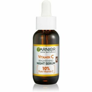 Garnier Skin Naturals Vitamin C ragyogást adó éjszakai szérum 10% tiszta C-vitaminnal 30 ml kép