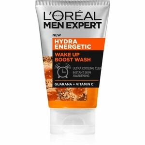L’Oréal Paris Men Expert Wake Up Boost tisztító gél az arcra uraknak 100 ml kép