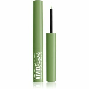 NYX Professional Makeup Vivid Brights szemhéjtus árnyalat 02 Ghosted Green 2 ml kép