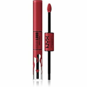 NYX Professional Makeup Shine Loud High Shine Lip Color folyékony rúzs magasfényű árnyalat 34 Rebel In Red Serrano 6, 5 ml kép