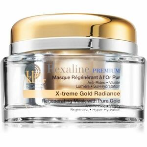 Rexaline Premium Line-Killer X-Treme Gold Radiance mélyen regeneráló maszk 24 karátos arannyal 50 ml kép