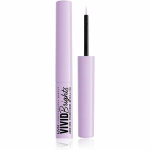 NYX Professional Makeup Vivid Brights szemhéjtus árnyalat 07 Lilac Link 2 ml kép