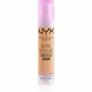 NYX Professional Makeup Bare With Me Concealer Serum hidratáló korrektor 2 az 1-ben árnyalat 5.5 Medium Golden 9, 6 ml kép