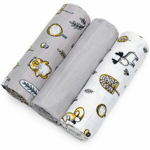 T-TOMI TETRA Cloth Diapers HIGH QUALITY mosható pelenkák Forest 70x70 cm 3 db kép