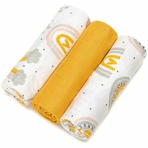 T-TOMI TETRA Cloth Diapers HIGH QUALITY mosható pelenkák Rainbow 70x70 cm 3 db kép