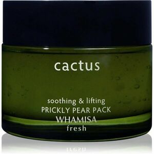 WHAMISA Cactus Prickly Pear Pack hidratáló gél maszk intenzív helyreállító és bőrfeszesítő 100 g kép