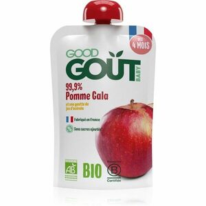 Good Gout BIO Gala Apple gyümölcsös bébiétel alma Gala 120 g kép